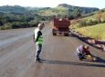 Pavimentação da PR-239 entre Pitanga e Mato Rico está 74% executada